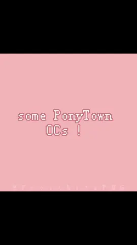 A lot of my OCs get made there before I draw em >:D #mlp #ponytown #ocs #trot #edit 