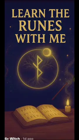 Learn the Runes with me. A 25 day countdown of the Elder Futhark. Rune No 11 ISA 🖤.#norsepagan #psychicreading #runecasting #psychicmedium #vikingstyle 