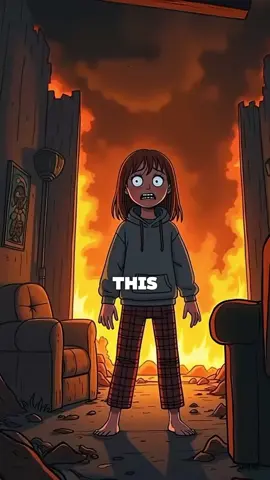 The Fire Sleepover – Madison Reed’s Dark TikTok Secret #DidYouKnow #madisonreed #animation #creepystory #truestory