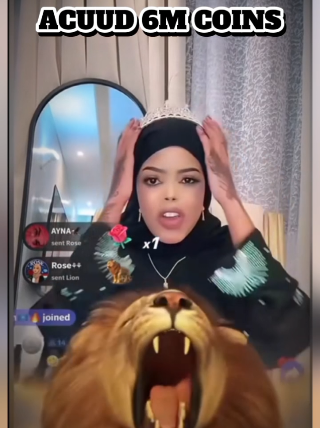 >Acuud 6m coins #😂😂😂 #livewalbaduube #somalitiktok 