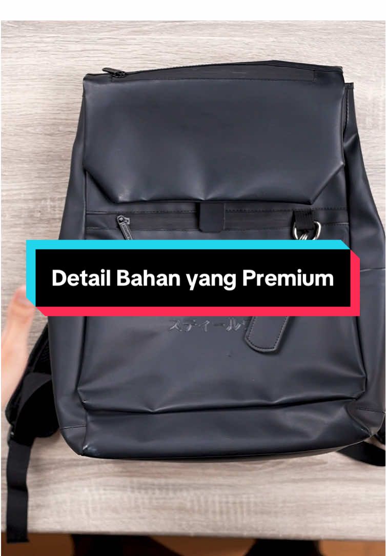 dengan harga 100rb-an Backpack Ramos detail dan feel bahannya emang se-premium itu ✨ #albaproject #tasransel #taslaptop 