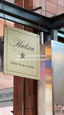 My favorite smoothie spot in Napa Valley? Hudson Greens at Oxbow Market.  Their Cocoa Frenzy smoothie is my go-to — packed with cacao, dates, almond milk, and whey protein.  If you’re ever in Napa, this place is a must-stop for healthy eats and fresh smoothies.  What’s your go-to smoothie flavor?  @Visit Napa Valley @VisitCalifornia  #napavalley #bestsmoothie #morningroutine #dayinmylife #ugccontentcreator 