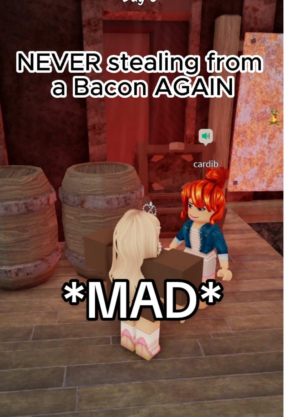 Not this bacon being back- #roblox #robloxfyp #99nightsintheforest #99nightsintheforestroblox @༇♕𝐂𝐀𝐑𝐃𝟏⁂✩ 