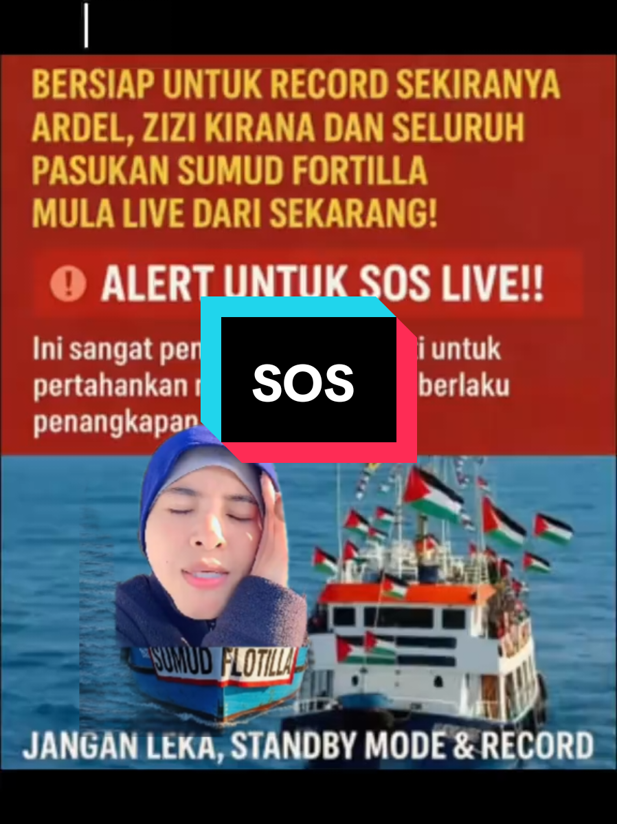 #SumudNusantara #sumudnusantaramalaysia #globalsumudflotilla #arifinmembers #freepalastine @Childrity @ZRA STRIM @UMK Sumud Nusantara @Global Sumud Flotilla @Sumud Nusantara Official @ardellaryana @INTAN OH INTAN 🌵🌵🐝 @EQIEN SHAH CACTUS 2🌵🌵🔥 @WALID AI ESC 🌵🌵 @farahlee.fl 