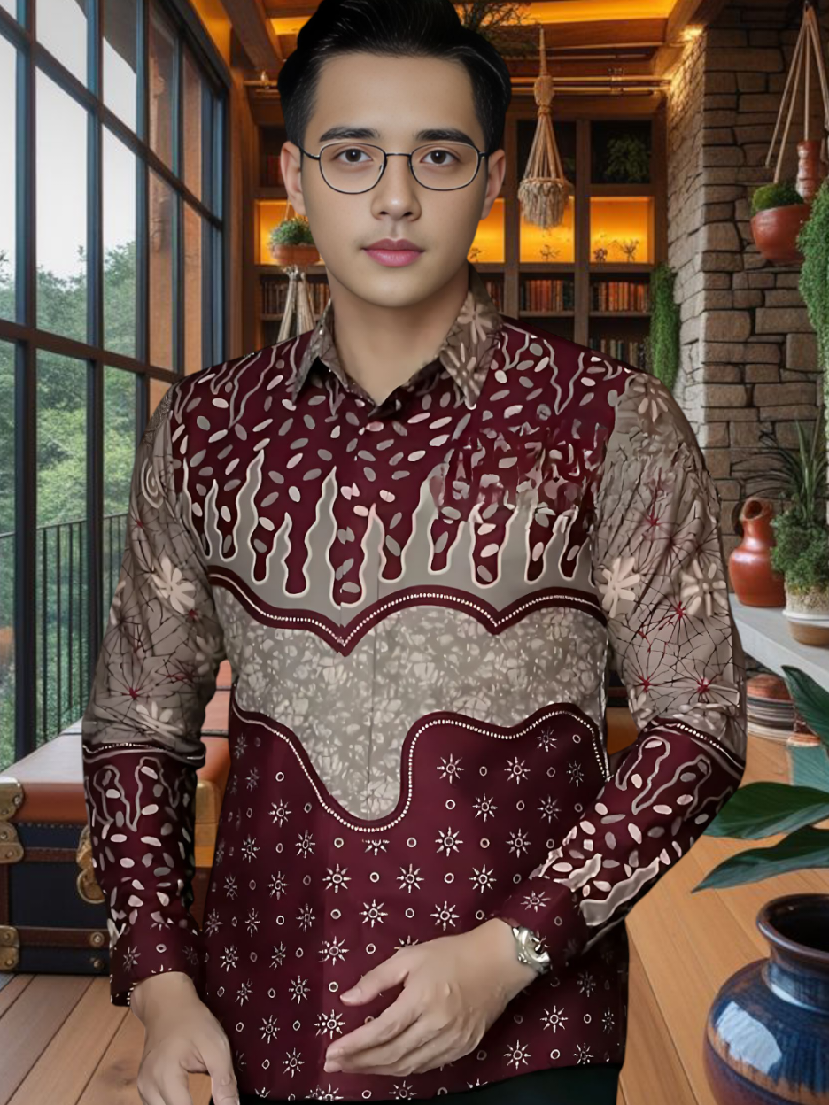 Kemeja Batik Pria Premium Model Slimfit Lapis Furing #batikslimfit #kemejabatik #batikslimfitpremium #batikpria #batikpriapremium 