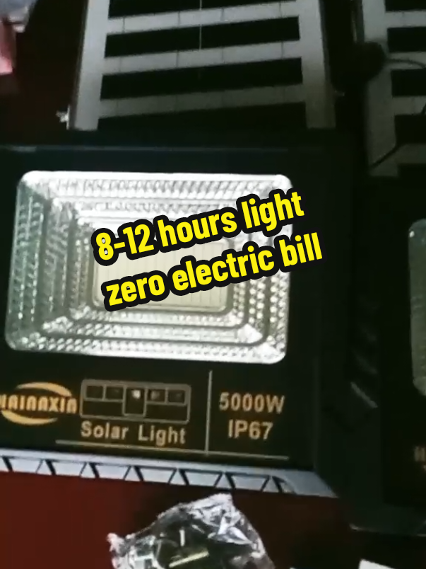 BUY 1 TAKE 1 Solar floodlight⚡✨#solarlight #floodlight #homeessentials #solarbuy1take1 #lafamilysonlineshop 