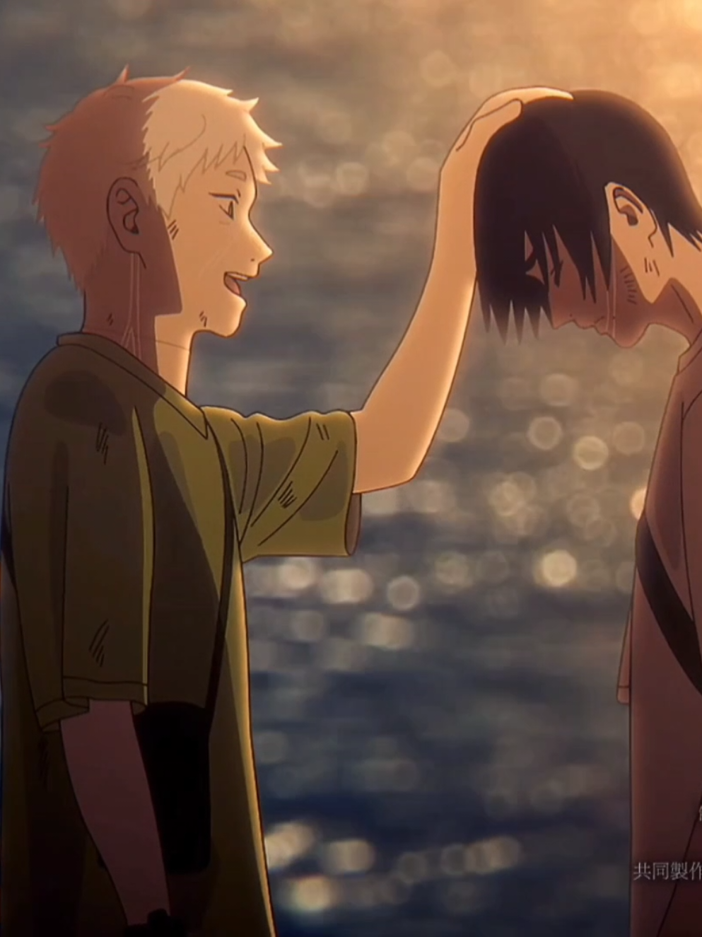 the way yoshiki really went down on his knees begging hikaru to stay 😭 #TheSummerHikaruDied #yoshiki #hikaru 