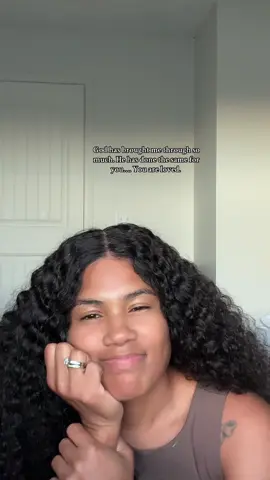 You are never alone. God saw you through a lot. He will walk with you through many more. Believe.