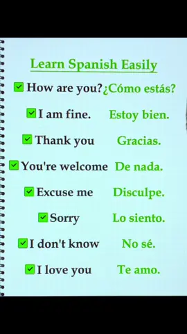 Learn Spanish with me #LanguageLearning #learnspanish 