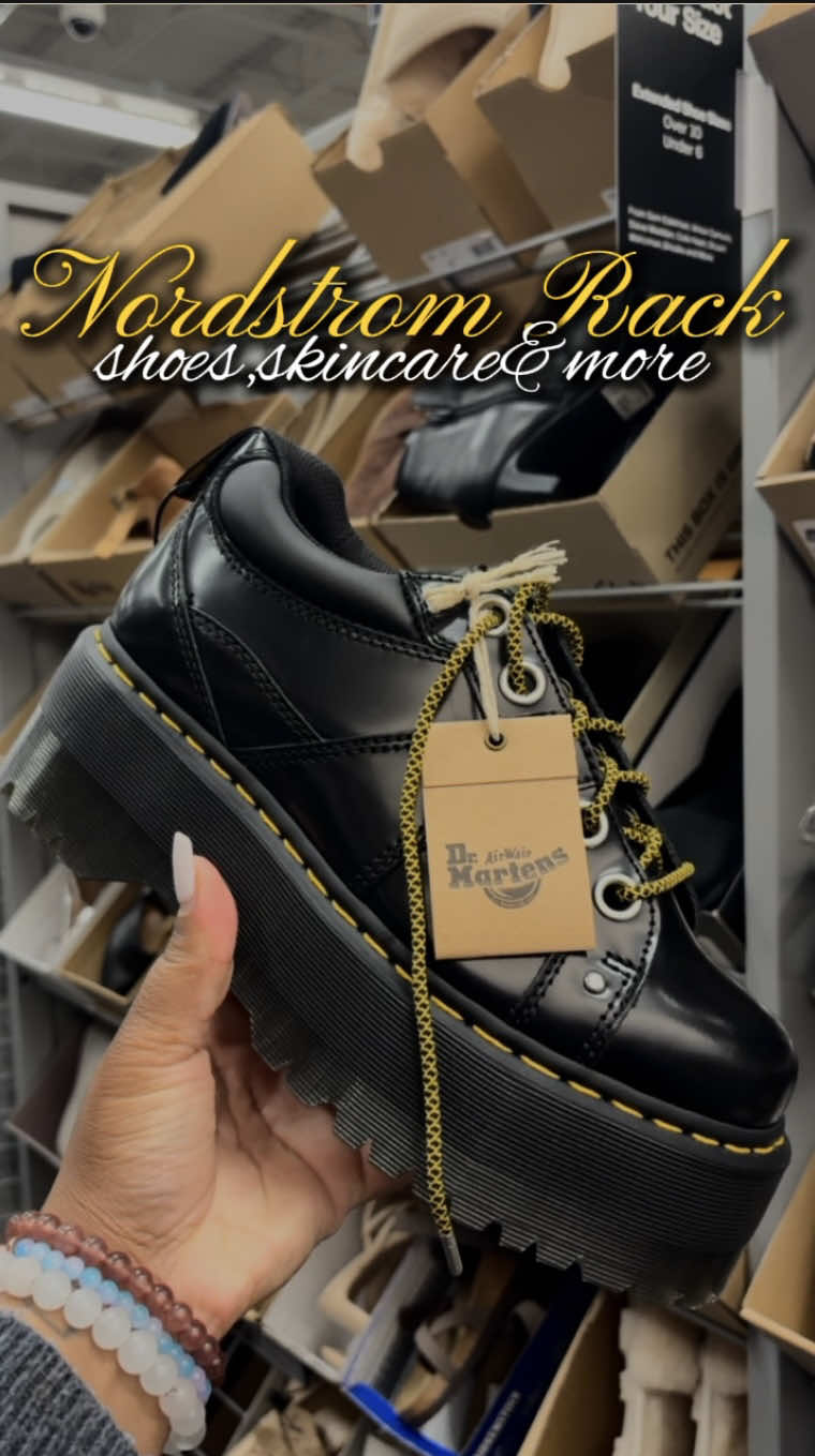 @Nordstrom Rack must have shoes and luxury skincare all under one roof 😍  #shoes #fallfashion #nordstromrack #fyp #contentcreator  