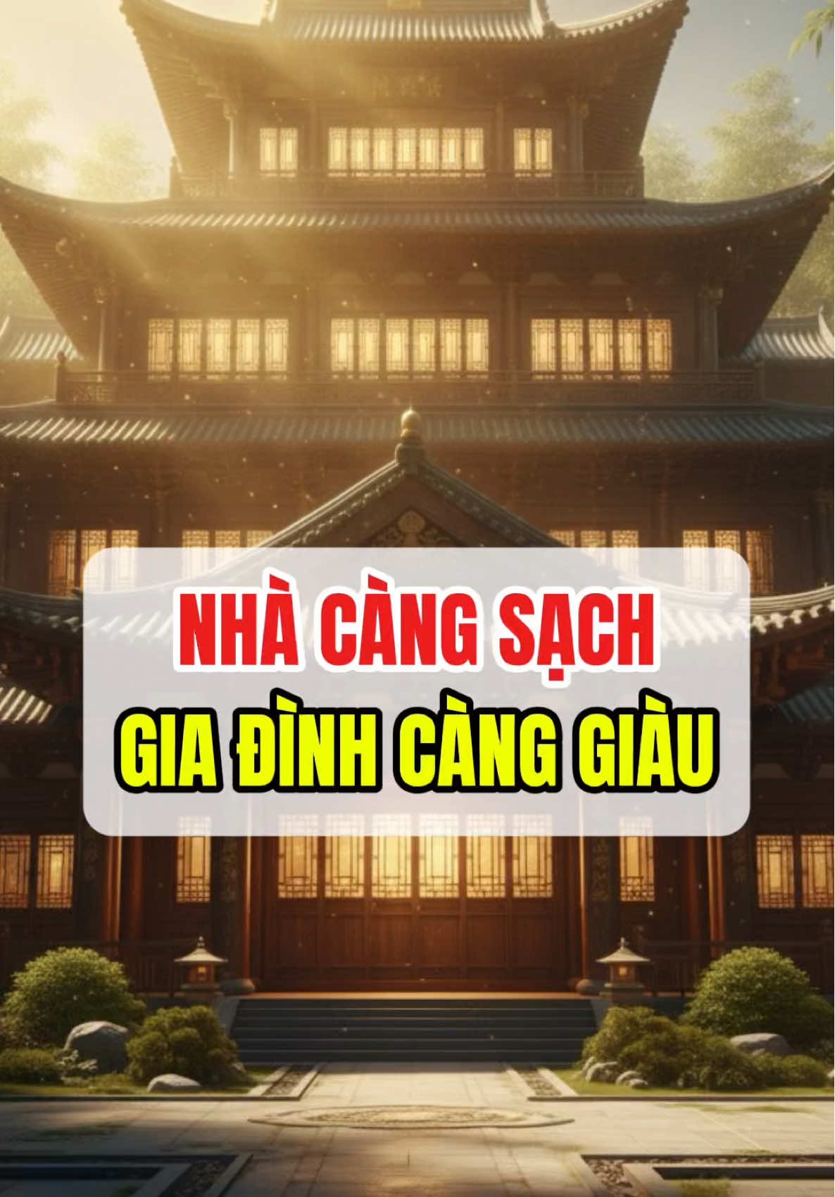 Nhà càng sạch gia định lại càng giàu #phongthuy #phongthuytamlinh #tuvi #tutru #kinhdich #bacthayphongthuy #tinhhoaphongthuy 