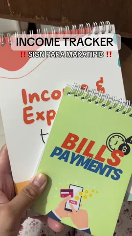 TRACKER BOOKLET 🗒️  @Mommy Shasha nandito po isang link ng bills&payment.  Mas okay sakin na nililista mga mars, kasi para mas mamonitor ko kung magkano naba yung nagagastos. Must have to this coming 2026. 🫶🏻❤️ #expensestracker #incometracker #booklet #mustbuy 