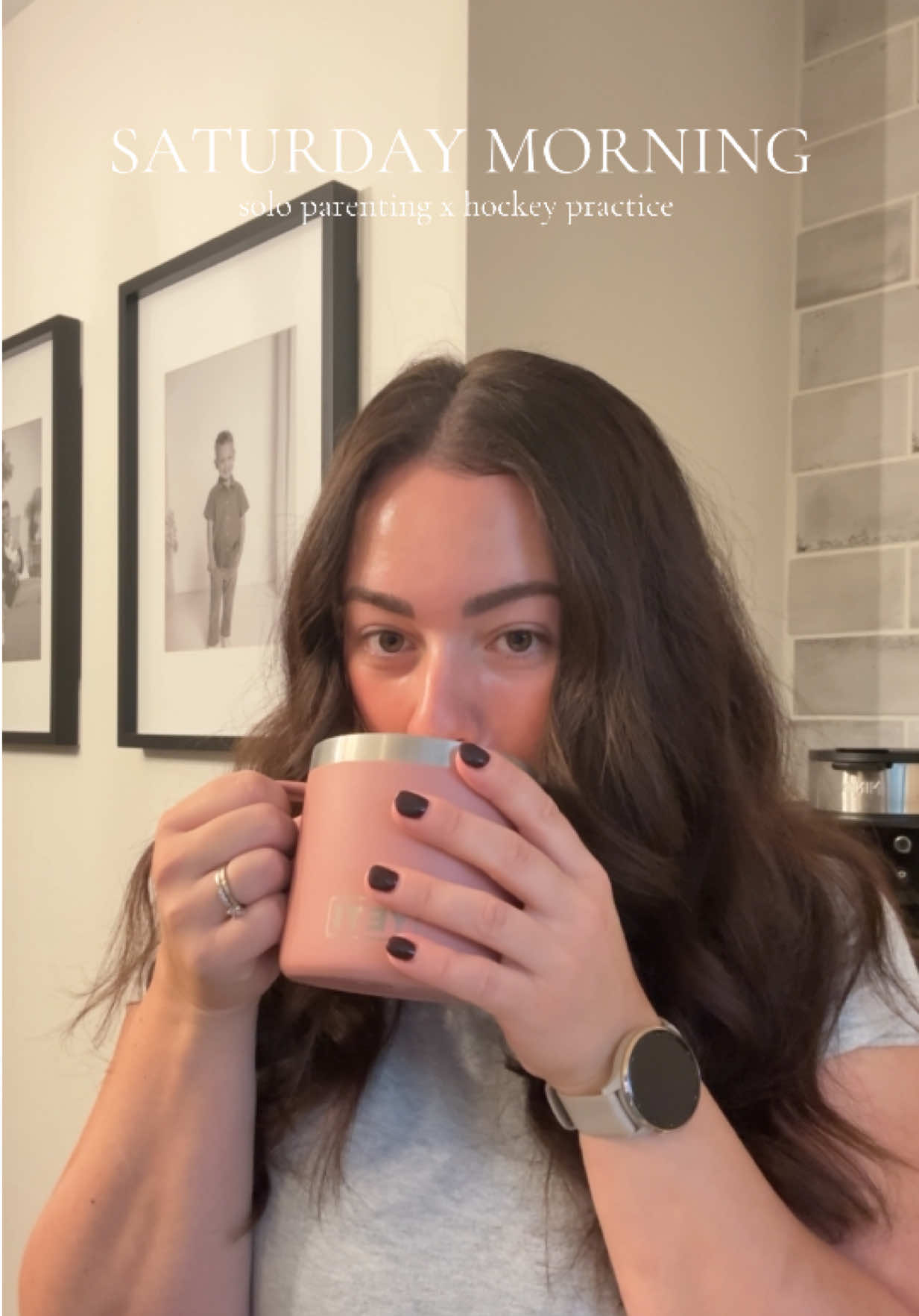 Solo parenting this Saturday morning for hockey practice while Dad is out hunting! 🦆 #hockeypractice #kidshockey #saturdaymorning #momof2 #momlife 