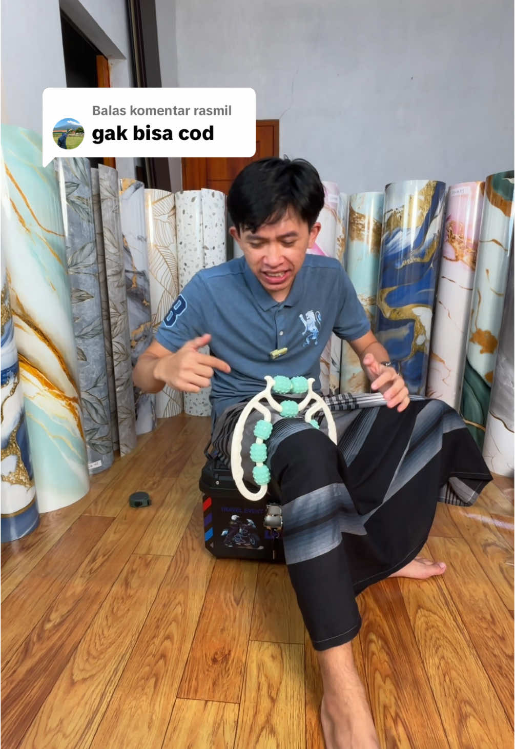 Membalas @rasmil Roller pijat kaki - alat pijat roller #akatpijatroller #rollerpijat #rollerpijatkaki #alatpijatkaki #alatpijatrollerstrip 