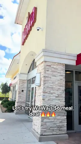 Lets Try @Wawa $6 dollar meal 🔥🔥 #fyp #viral #lunchideas #mealdeal 