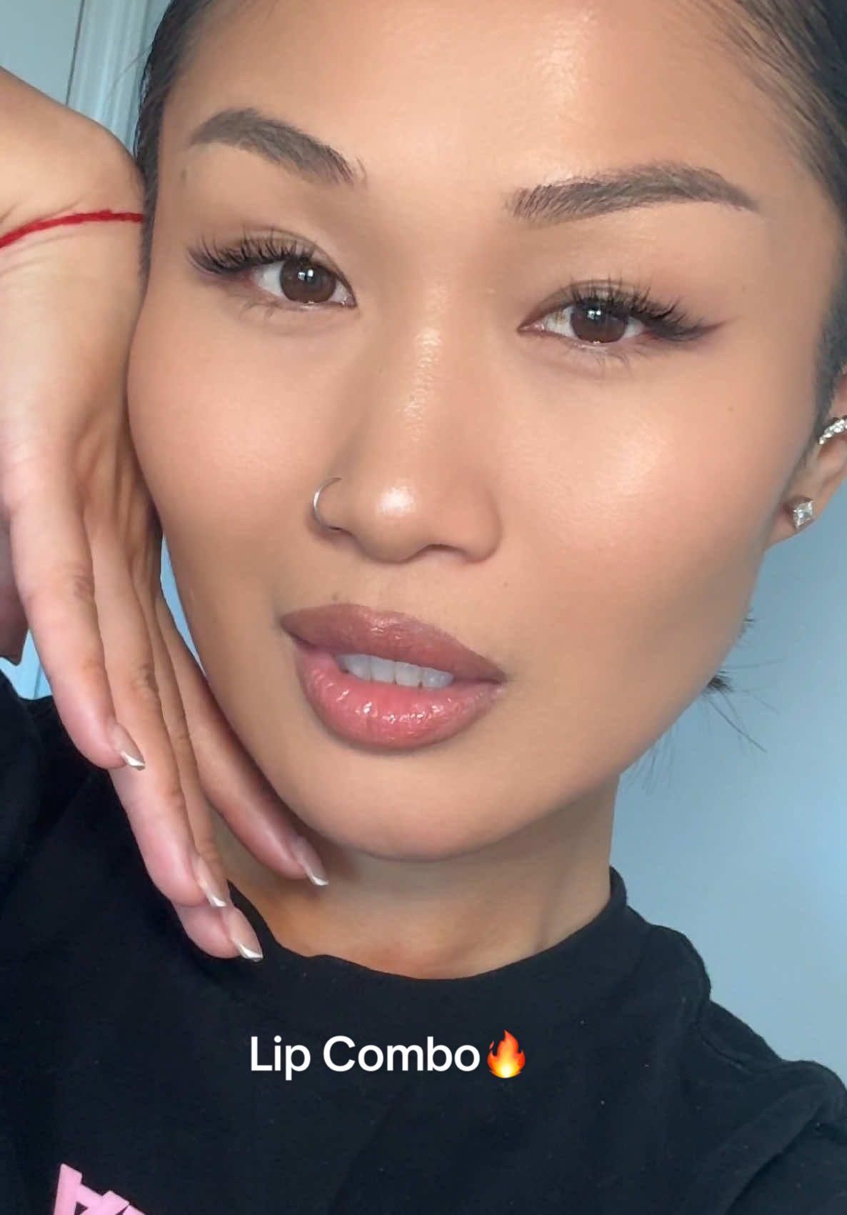 Lip liner @makeupforever  Gloss @Fenty Beauty 