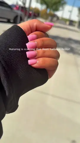Maturing Is Realizing less is More! #nailsalon #fyp #nailart 