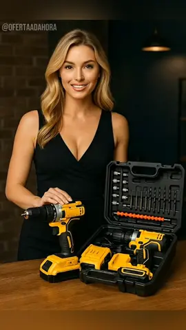 Parafusadeira 48 volts de potência #tiktokshop #parafusadeira48v #ferramentaergonomica #construcaoprofissional #bricolagemfacil 