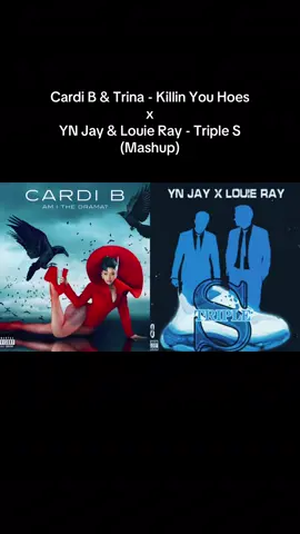 Had this mashup concept in a dream. 😮‍💨🔥 #fyp #BlackTikTok #mashup #rap #cardib #amithedrama #trina #stilldabaddest #ynjay #louieray #detroit #triples #dj #remix #insvnity 