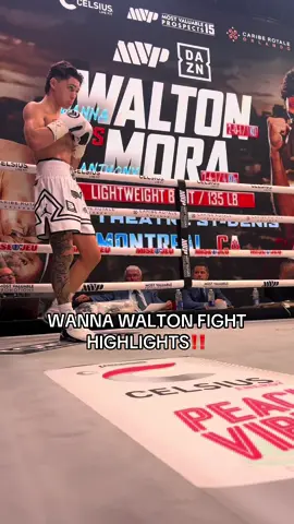 Wanna Walton… the FUTURE‼️ Wanna gets it done🔥 TUNE IN TO THE MAIN CARD. LIVE ON DAZN💥 #wannawalton