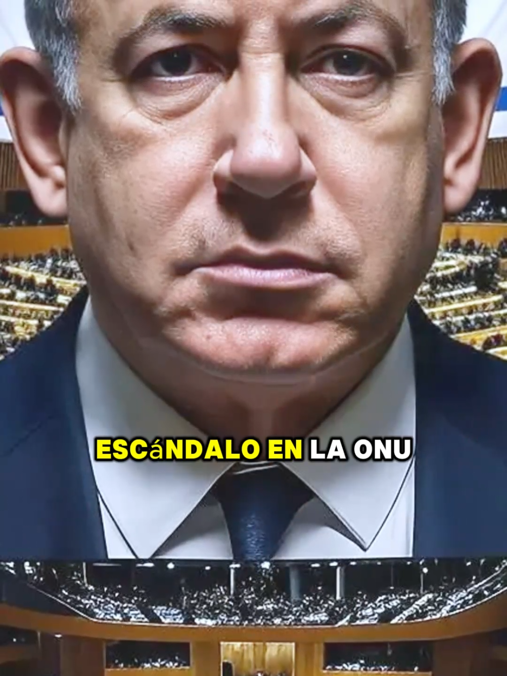 Escandalo en la ONU, Netanyahu habla y todos se van de la sala. #usanews #noticias #onu #netanyahu #news 