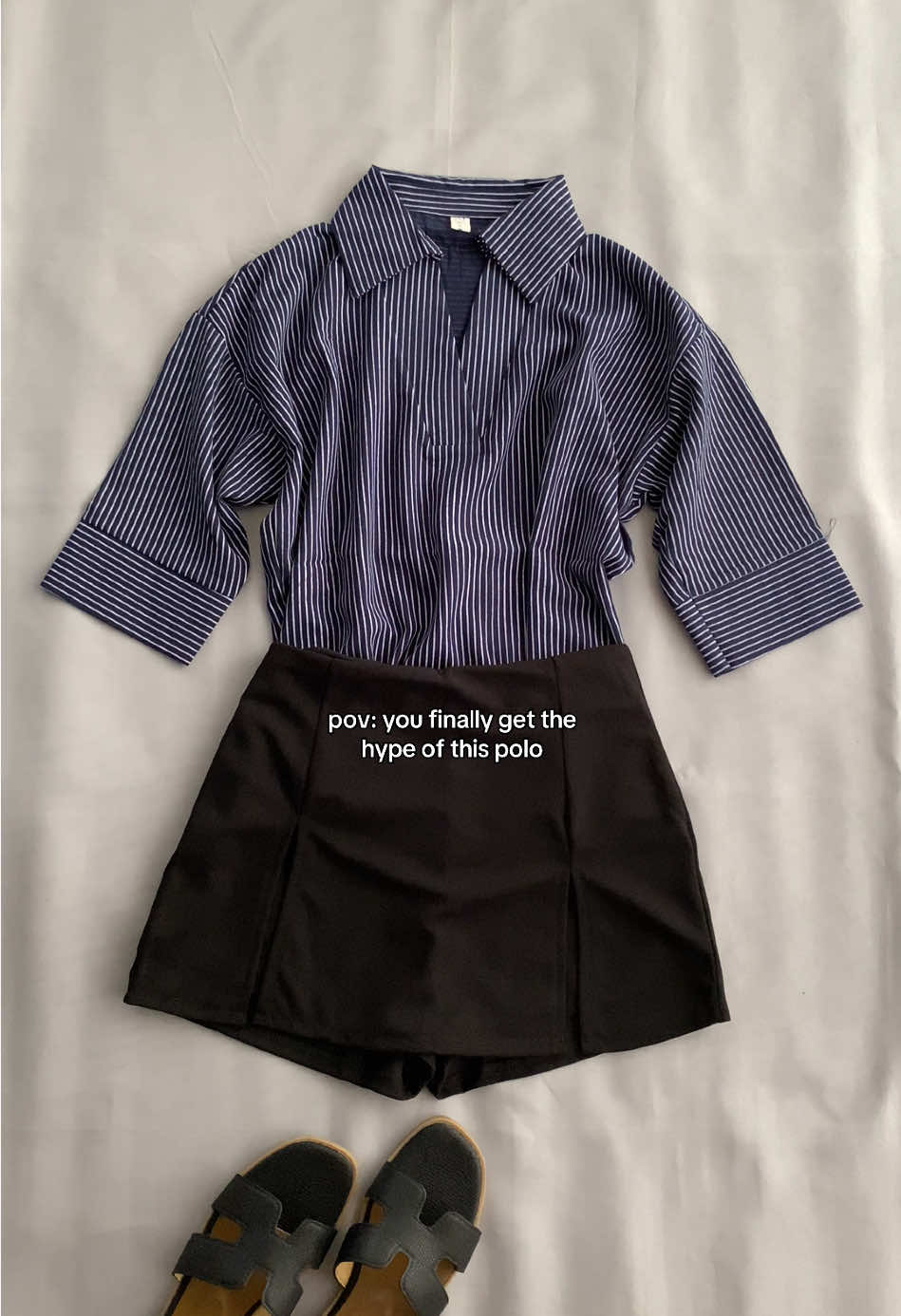 lakas maka-tita outfit 😩✨ #casualstyle #titaoutfits #polo #officeoutfit #fyp 