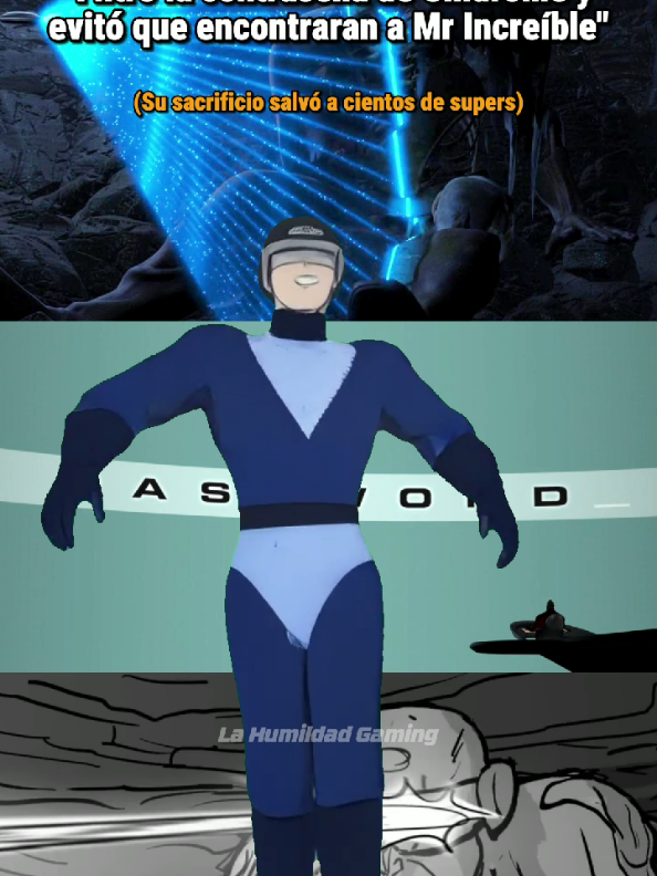 El sacrificio de Telescopio salvó a muchos supers del proyecto Kronos #mrincredible #theincredibles #parati #gamajack 
