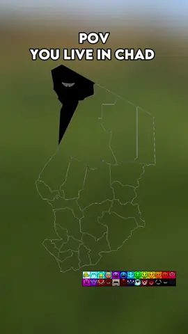 POV: You Live In Chad 🇹🇩 #mapper #geography #fyp #chad 
