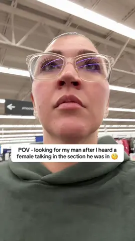 Who is she talking too? 🧐 #couple #humor #husbandwife #funny