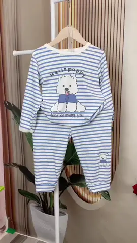 Set bộ thun lạnh dài tay cho bé trai bé gái. Hoạ tiết cún puppy saze 8-20kg #quanaotreem #thoitrangtreem #aotreem #quanboitreem #mebimsua     