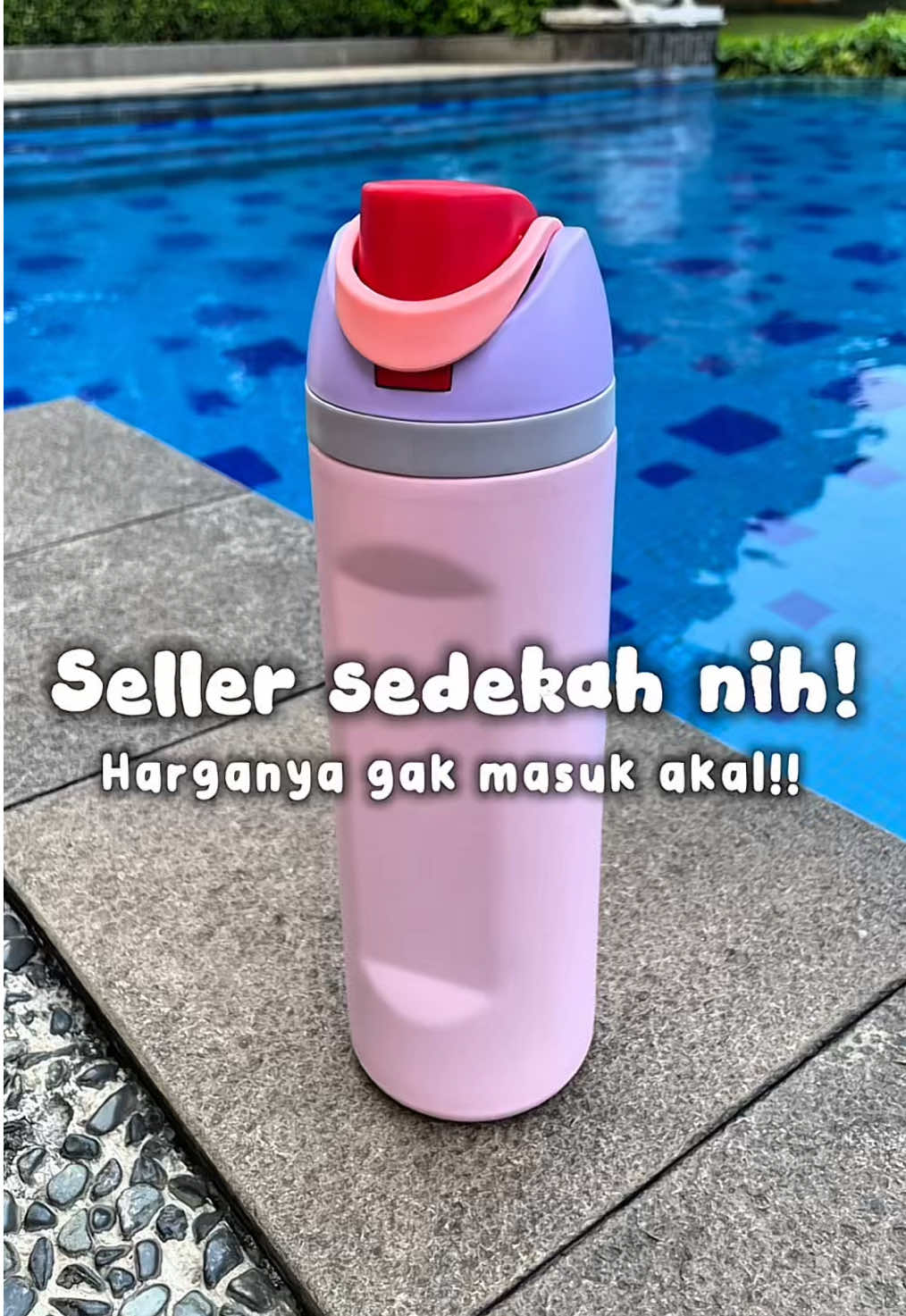 Membalas @@nonaambon.ayu selain warnanya yang cakep,kualitas dan harganya juga mantul!!🥳🥳🎉🎉 #tumbler #tumblerstainless #tumblerviral #tumblerestetik #tumblermurah 