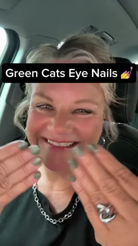 Got new fall nails again from Ivy Nails — this time I went with a green cat’s eye that’s giving all the moody autumn vibes ✨ Nothing but love for Ivy Nails — creativity, detail, and a clean, relaxing space where they always go the extra mile. #FallNails #catseyenails #NailGoals  #nails 