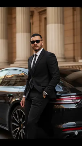 1 Abra o Gemini  2 Criar Imagem  3 Adicione o Prompt  Retrato ultra-realista de um homem elegante, vestido com terno preto slim-fit, camisa branca e gravata estampada discreta, usando óculos escuros, cabelos penteados para o lado e para baixo, levemente grisalhos, barba bem aparada. Ele está encostado em um Porsche Panamera Turbo S preto brilhante, estacionado em frente a uma arquitetura clássica de pedra com colunas imponentes. O homem posa com confiança, uma mão no bolso e expressão séria, transmitindo sofisticação e estilo. Especificações técnicas: Estilo: Fotografia de moda urbana, ultra-realista, 8K Iluminação: Natural, fim de tarde, luz suave refletindo nas superfícies metálicas do carro e realçando detalhes do terno Câmera: DSLR full-frame de alta definição Lente: 50mm f/1.4 para profundidade de campo moderada, foco no sujeito principal Ângulo de câmera: Levemente baixo, em perspectiva de três quartos, capturando tanto o homem quanto a traseira do carro Composição: Regra dos terços, fundo arquitetônico clássico equilibrado com o carro de luxo moderno. Cores: Contraste entre preto elegante do terno e do carro, com tons quentes e dourados da arquitetura ao fundo Textura: Alta nitidez nos tecidos, reflexos realistas na lataria do carro, sensação tátil nas pedras da arquitetura Ambiente: Rua urbana sofisticada, atmosfera de exclusividade e luxo.