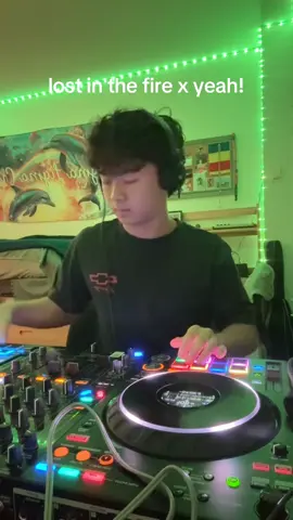 lost in the fire x yeah! #dj #theweeknd #usher #mashup #audio 