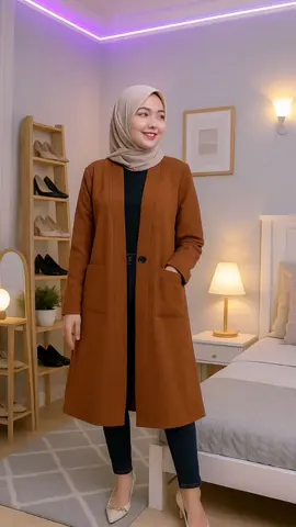 AG - Milano Cardigan Wanita Panjang korea#fyppppp #VIRAL 