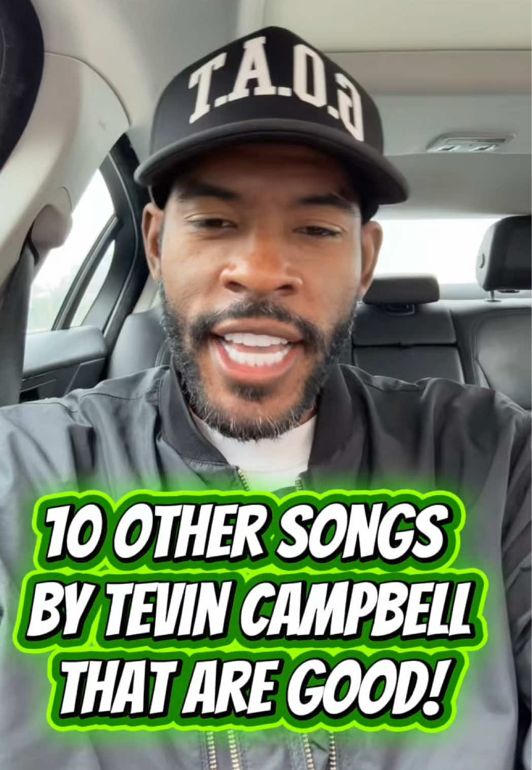 What’s your Top 3 Favorite Tevin Campbell songs? (Excluding “Can we talk”)