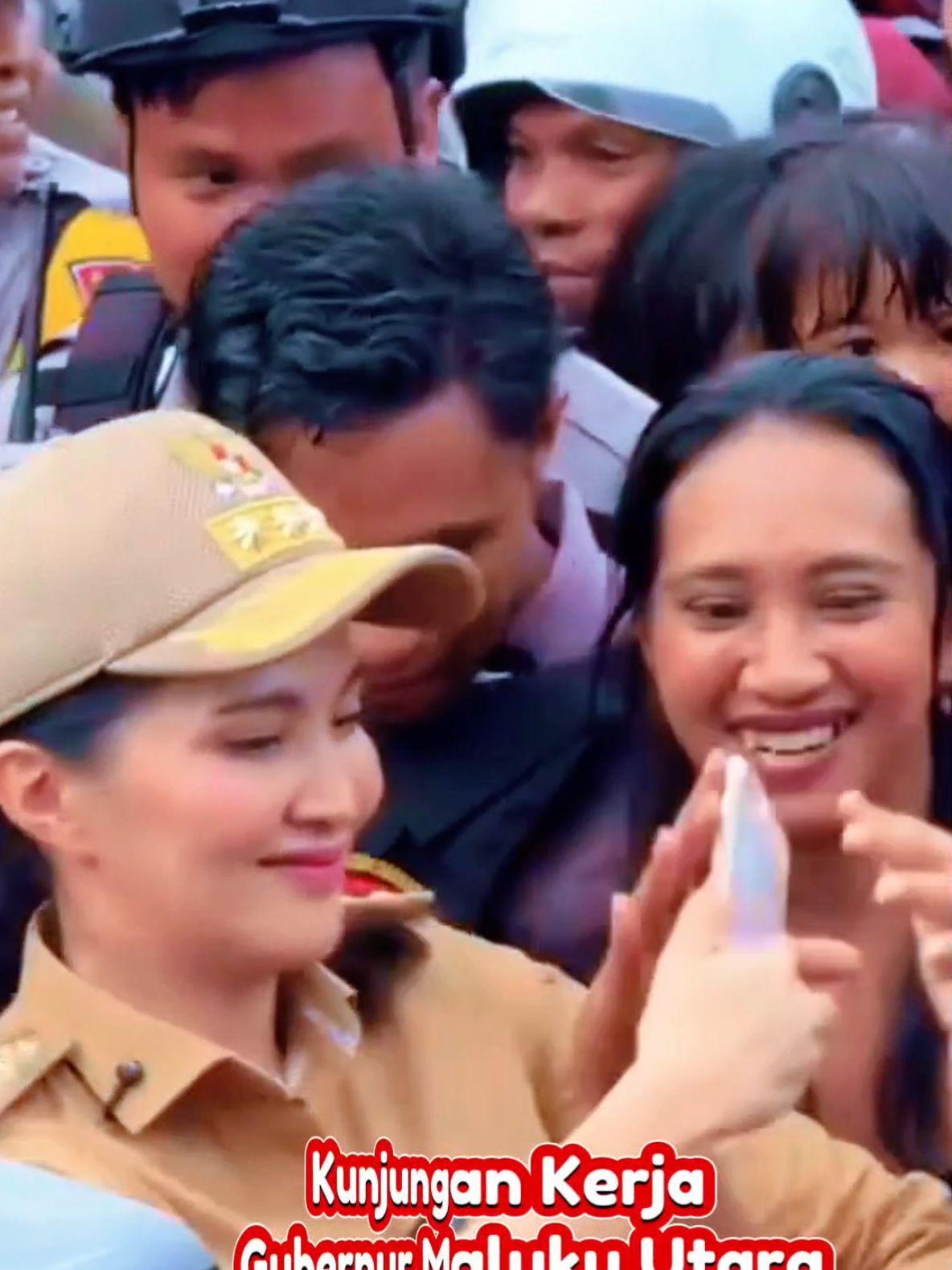 Kunjungan Kerja Gubernur Sherly Laos. #Gubernurmalukuutara #SherlyTjodaLaos #Fyp 