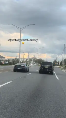 cop didn’t even try 😂😂 #fyp #foryoupage #carsoftiktok #mustanggt #s650 
