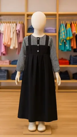 gamis dress terbaru untuk anak anak usia 8 sampai 15 tahun. #promomakangajian #gamisanak #fyp #dressanak #bajuanak 