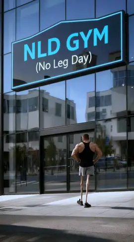 Whose gym is this? Tag those friends who go to NLD GYM #gym #bodybuilder #Fitness #legday #higgsfieldwan No leg day gym #ai 