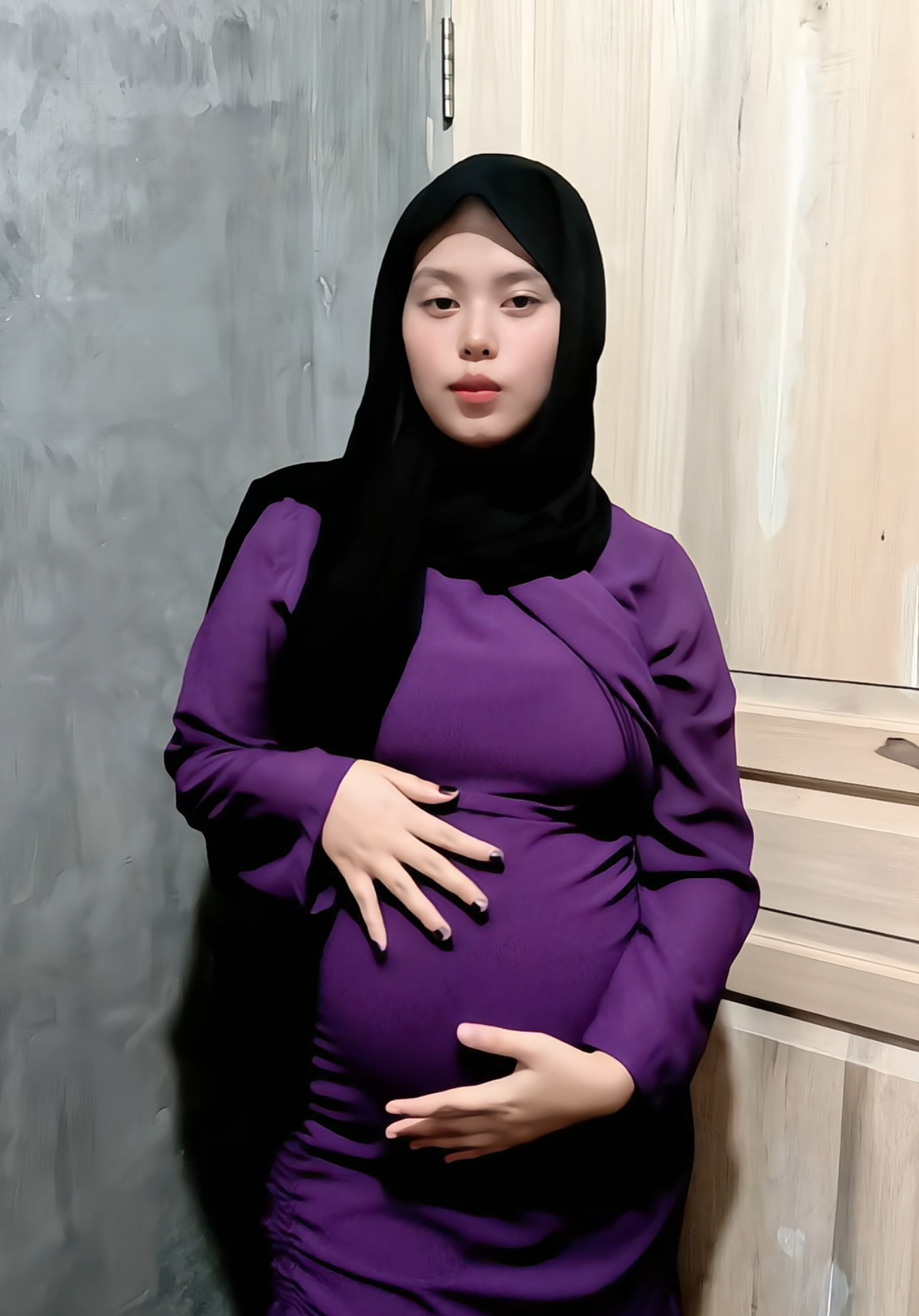 gender belum di ketahui masih ngumpet😁 #fyp #bumil #trimester3 #bumilhappy 