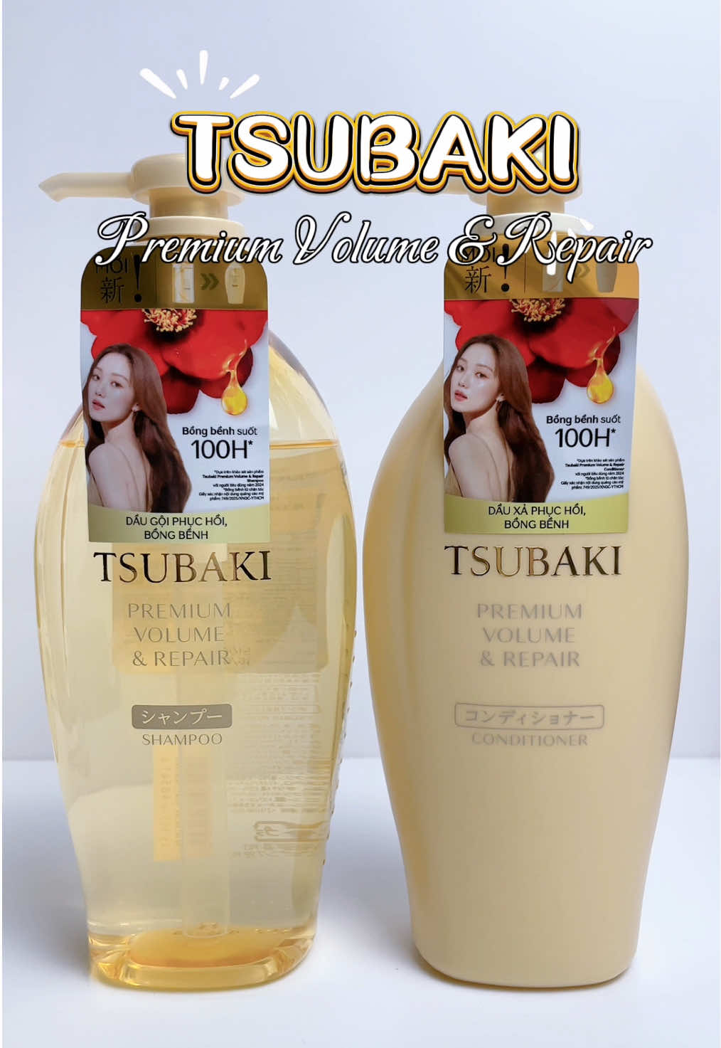 Nó xịn mà nó thơm nó mượt tóc nó bồng bềnh #tsubaki #combogoixa 