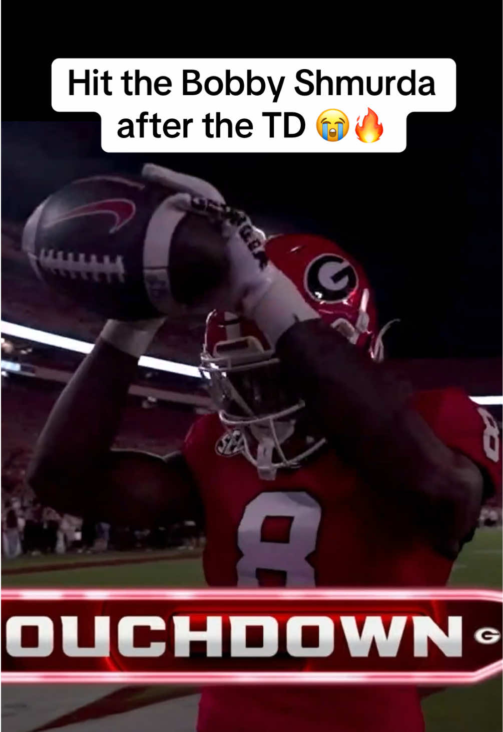 Too tuff 😂 #georgia #college #football #bobbyshmurda #dance 