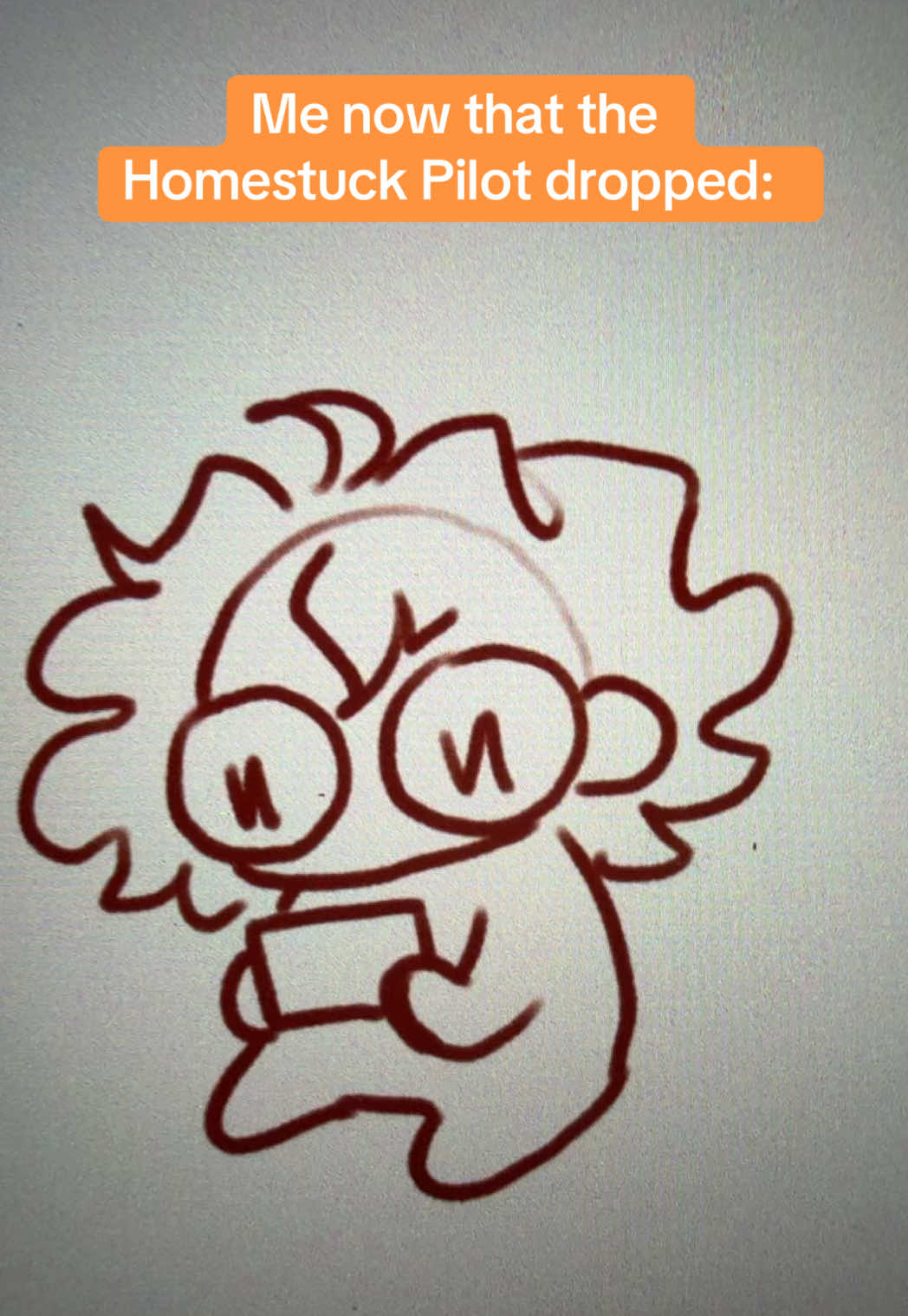 It was actually pretty good. I think it was perfect to just do some of the set up to John getting the game disk. I still have to go back to catch all the little details #homestuck #homestuckpilot #homestuckmeme 