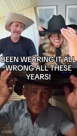 #duet with @Chancey Williams #Duet SON OF A... turns out I've been wearing my hat backwards for all these years!  Love ya CW