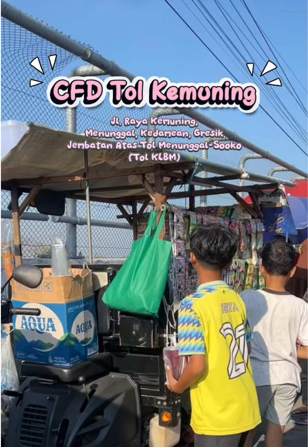 jajan pagiii ☀️ #cfd #kedameangresik #jalantol #pkl #kemuning 