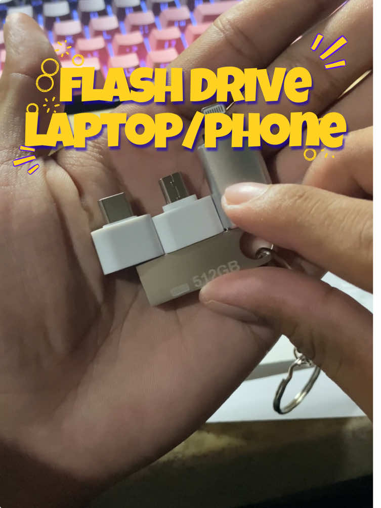As someone na nakaios na 64 gb lang, this is such a big W #flashdrive #usb #flashdrive2tb #flashdriveforiphone #flashdriveiphone 