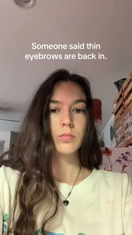 My eyebrows have a right to exist