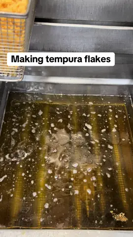 TEMPURA FLAKES FOR SPECIAL SUSHI ROLLS🍱🥢👌 #tempura #sushi #chef  #fyp #food 