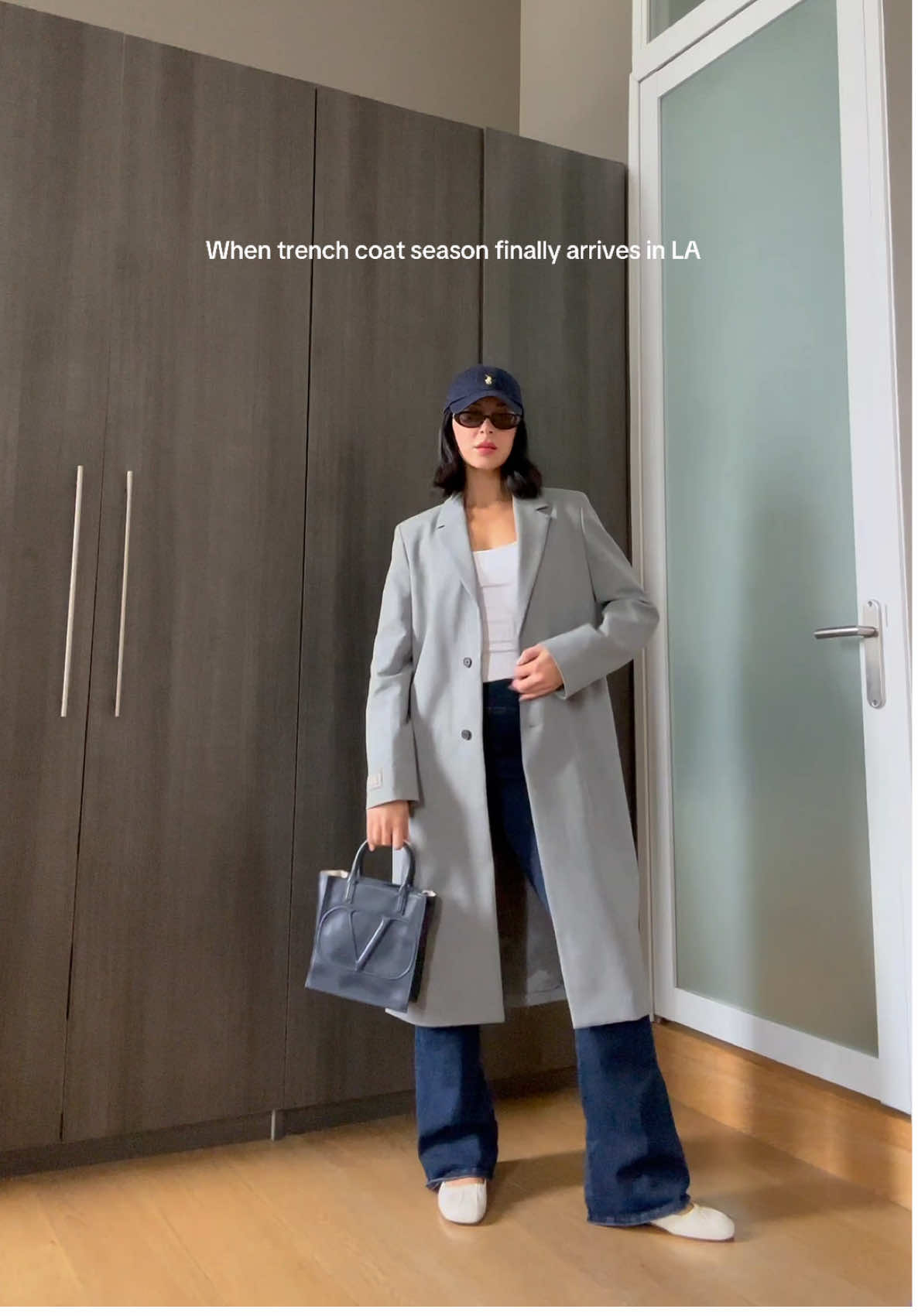 If it rains in LA, you know I’m making it a fashion moment. #OOTD 